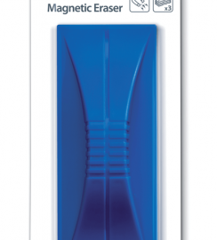 Nobo Magnetic Whiteboard Eraser Drywipe, blue