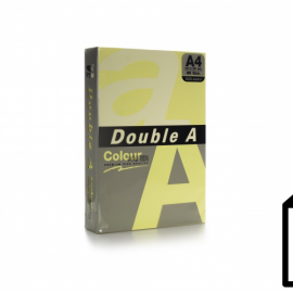 Colour paper Double A, 80g, A4, 500 sheets, Cheese
