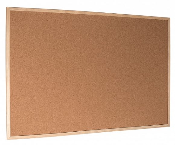 Esselte Pinboard Cork Standard wood frame 90 x 60 cm - Image 2
