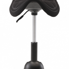 Up Up Toronto ergonomic balance stool Black, Black fabric, longer gas lift