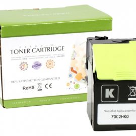 Compatible Static-Control Lexmark 702HK (70C2HK0) Black, 4000 p.