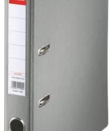 Lever Arch File Esselte, A4/50 mm, Economy PP FSC, grey