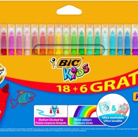 BIC Felt tip pens KIDS COULEUR, 24 colours 103240