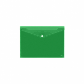 Envelope with print Forpus, A4, plastic, green, transparent 0820-006