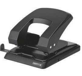 Punch hole Centra HP40 black, up to 40 sheets, metal 1101-107