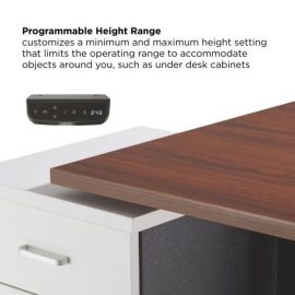 Adjustable Height Table Frame Up Up Thor, Black (SPEC)