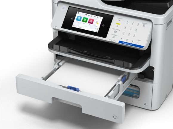 Epson WorkForce Pro EM-C800RDWF Printer Inkjet Colour MFP A4 25 ppm USB Wi-Fi Ethernet LAN - Image 2