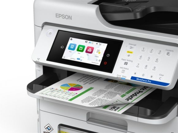 Epson WorkForce Pro EM-C800RDWF Printer Inkjet Colour MFP A4 25 ppm USB Wi-Fi Ethernet LAN - Image 6