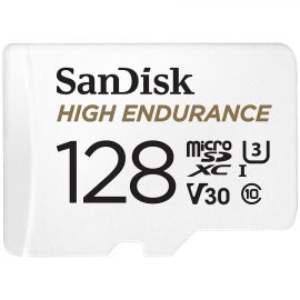SanDisk MAX ENDURANCE microSDXC 128GB + SD Adapter 60,000 Hours