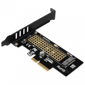 AXAGON PCEM2-N PCI-E 3.0 4x - M.2 SSD NVMe, up to 80mm SSD