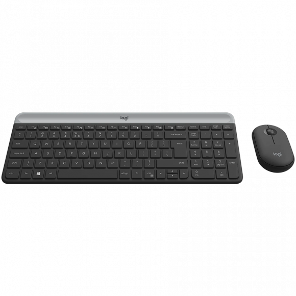 LOGITECH MK470 Slim Wireless Combo - GRAPHITE - RUS - Image 3