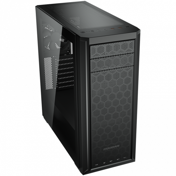 COUGAR MX330-G PRO PC Case, Mid Tower, Black - Image 2