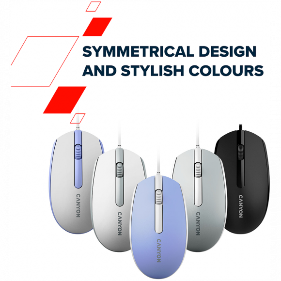 CANYON mouse M-10 Wired Black - Image 7