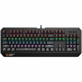 CANYON keyboard Hazard GK-6 RGB US/RU Wired Black