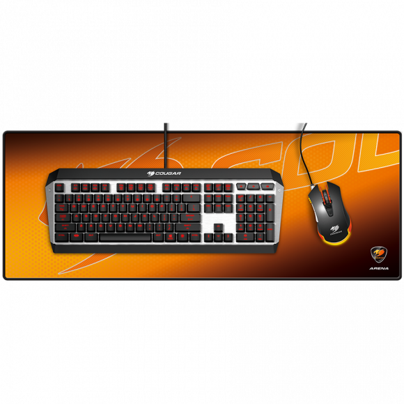 COUGAR ARENA Gaming Mouse Pad, 800x300x5mm, Orange - Image 4