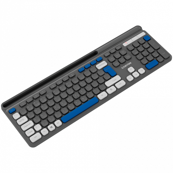 CANYON keyboard HKB-W03 EN AAA Wireless Grey - Image 3