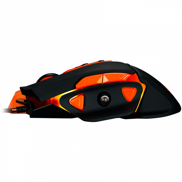 CANYON Optical gaming mouse, adjustable DPI setting 800/1000/1200/1600/2400/3200/4800/6400, LED backlight, moveable weight slot and retractable top cover for comfortable usage - Image 3