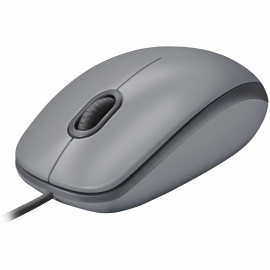 LOGITECH M110 Silent - MID GRAY - USB - N/A - EMEA-808 - AKOYA HANGTAB BOX M110S