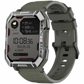 Blackview W60 2.01 in. HD,900mAh Battery, LED Flashlight & Compass Function, 24-hour SpO2 Detection + Heart Rate Monitoring, Monitor Sleep status, Calls and SMS notification, Green