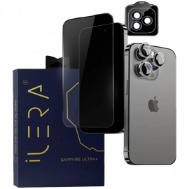 iLera Sapphire Ultra + Glass for iPhone 16 Pro