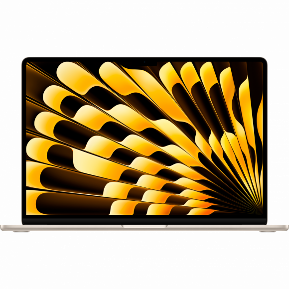 15-inch MacBook Air: Apple M3 chip with 8-core CPU and 10-core GPU, 16GB, 256GB SSD - Starlight,Model A3114 - Image 4