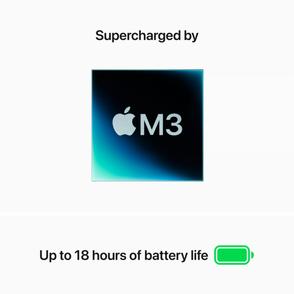 15-inch MacBook Air: Apple M3 chip with 8-core CPU and 10-core GPU, 16GB, 256GB SSD - Starlight,Model A3114 - Image 7