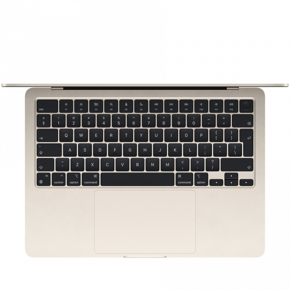 13-inch MacBook Air: Apple M3 chip with 8-core CPU and 10-core GPU, 24GB, 512GB SSD - Starlight,Model A3113 - Image 2