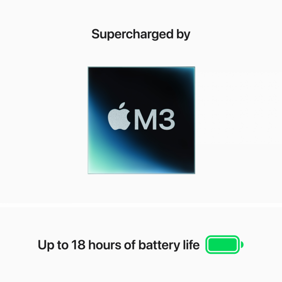 13-inch MacBook Air: Apple M3 chip with 8-core CPU and 10-core GPU, 24GB, 512GB SSD - Starlight,Model A3113 - Image 7