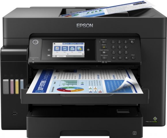 Epson EcoTank L15160 Printer Inkjet Colour MFP A3+ 32 ppm USB Wi-Fi Ethernet LAN - Image 2