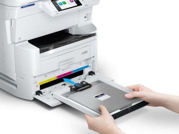 Epson WorkForce Pro EM-C8100RDWF Printer Inkjet Colour MFP A3 25 ppm USB Wi-Fi Ethernet LAN - Image 3