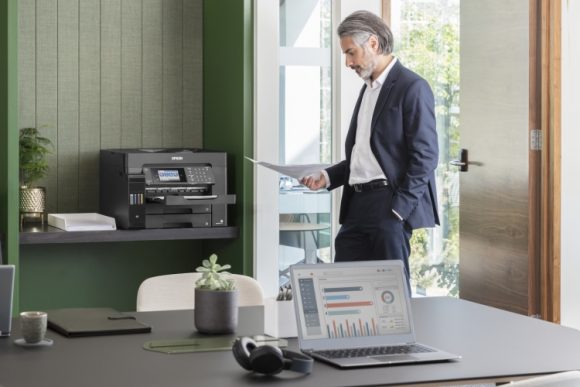 Epson EcoTank L15160 Printer Inkjet Colour MFP A3+ 32 ppm USB Wi-Fi Ethernet LAN - Image 12