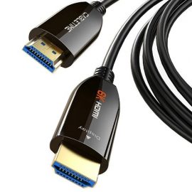 Active Fiber Optical Cable HDMI 2.1, 8K, 60Hz, 10m, 48Gbps, gold-plated