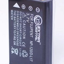 Fuji, battery NP-120, Ricoh DB-43, Pentax D-LI7