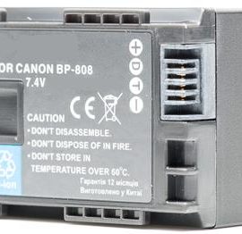 Canon, battery BP-808
