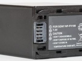 Sony, battery NP-FV100