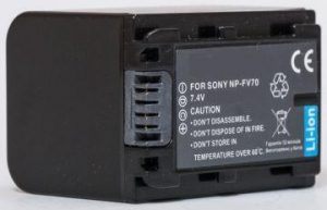 Sony, battery NP-FV70