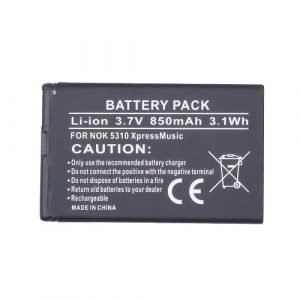 Battery NOKIA BL-4CT (2720, 5310, 6600, 7310, X3)