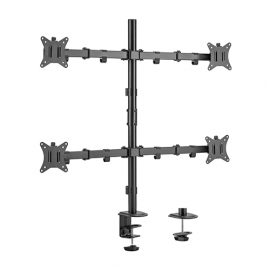 Quad-Monitor 17 in.-32 in. Desk Mount