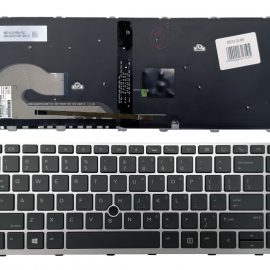 Keyboard HP: EliteBook 840 G5 846 G5 745 G5 (silver,with backlight )