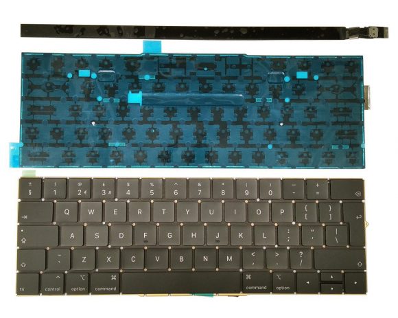 Keyboard Apple MacBook Pro 13" A1706; MacBook Pro 15" A1707 Touch Bar, UK