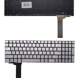 Keyboard ASUS N550J, US (silver)