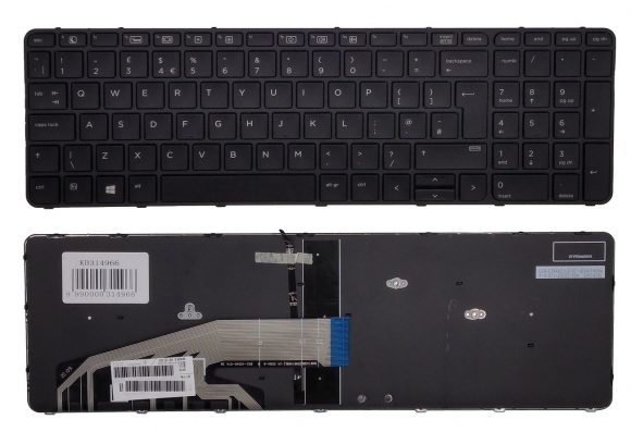 Keyboard HP: Probook 650 G2/G3, 655 G2/G3 with backlight