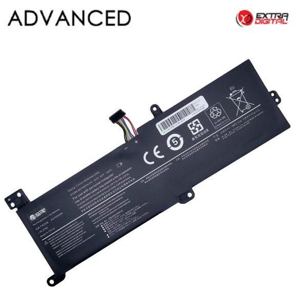 Notebook battery LENOVO L16L2PB2, 4500mAh, Extra Digital Advanced