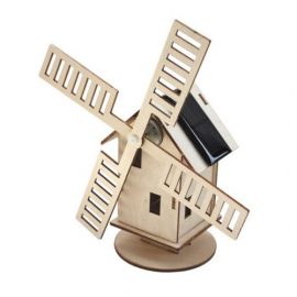 Solar Powered Toy  in.Holland Windmill in.