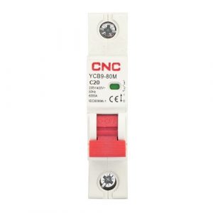 Miniature Circuit Breaker, 1P, 20A, Class C, 6kA