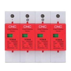 DC Surge Protection Device, 4P, Class B, 60-1000kA, 1000VDC