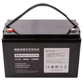 Battery Lithium Iron Phosphate LiFePO4 12.8V, 100Ah