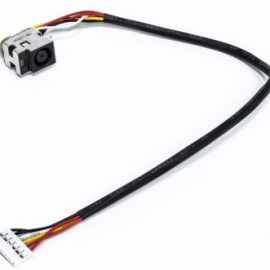 Power jack with cable, HP DV6 Series