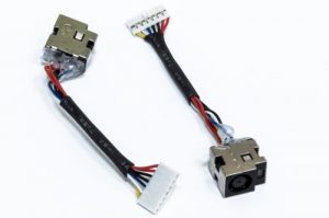 Power jack with cable, HP DV5-2000