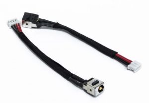 Power jack with cable, LENOVO Ideapad Y450